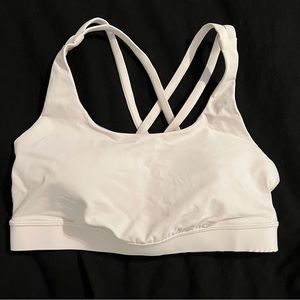 Lululemon Athletica White Sports Bra